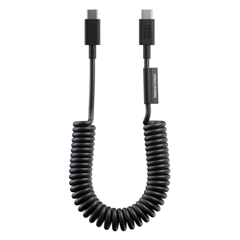 USB-C Kabel "POP Cable" – 1,2 m Spiralkabel, 60 W | Native Union